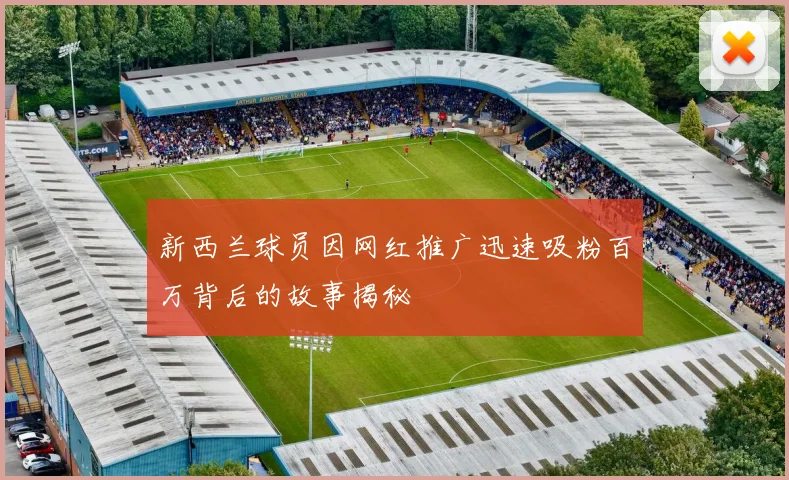 新西兰球员因网红推广迅速吸粉百万背后的故事揭秘