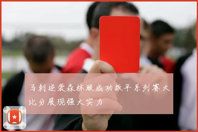 马刺逆袭森林狼成功扳平系列赛大比分展现强大实力
